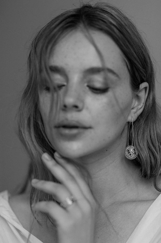 Mimesis earring 6. Materials: you can choose from Sterling silver, 14k or 18k gold (white, yellow or rose).