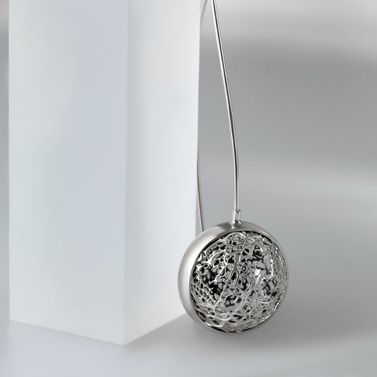 Mimesis earring 6. Materials: you can choose from Sterling silver, 14k or 18k gold (white, yellow or rose).