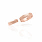 Serene wedding ring 14k rose gold