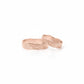 Serene wedding ring 14k rose gold