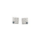 Mimesis earrings 01. Materials: Sterling silver & black pearls