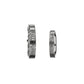 Promise fingerprints 14k 18k wedding rings white gold