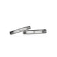 Raya wedding rings 14k white gold
