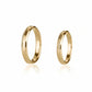 Raya wedding rings 14k yellow gold