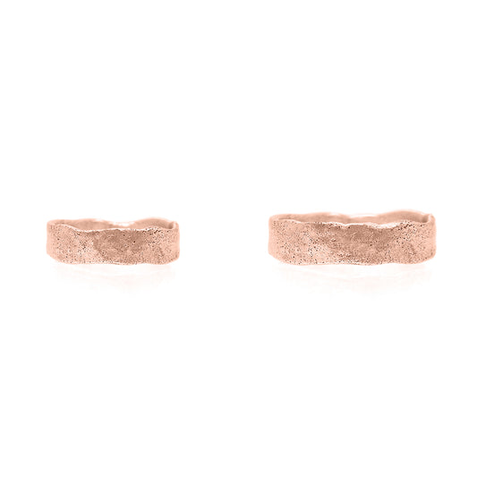 Serene wedding ring 14k rose gold