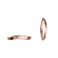 Serin wedding rings 14k rose gold