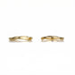 Serin wedding rings 14k yellow gold