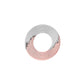 Skyline pin sterling silver & copper