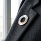 Skyline pin sterling silver & copper