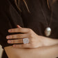 Mimesis ring 01. Materials: you can choose from Sterling silver, 14k or 18k gold (white, yellow or rose).