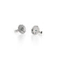 Mimesis earrings 5. Materials: you can choose from Sterling silver, 14k or 18k gold (white, yellow or rose). Stone: Blue topaz or any other stone of your choosing