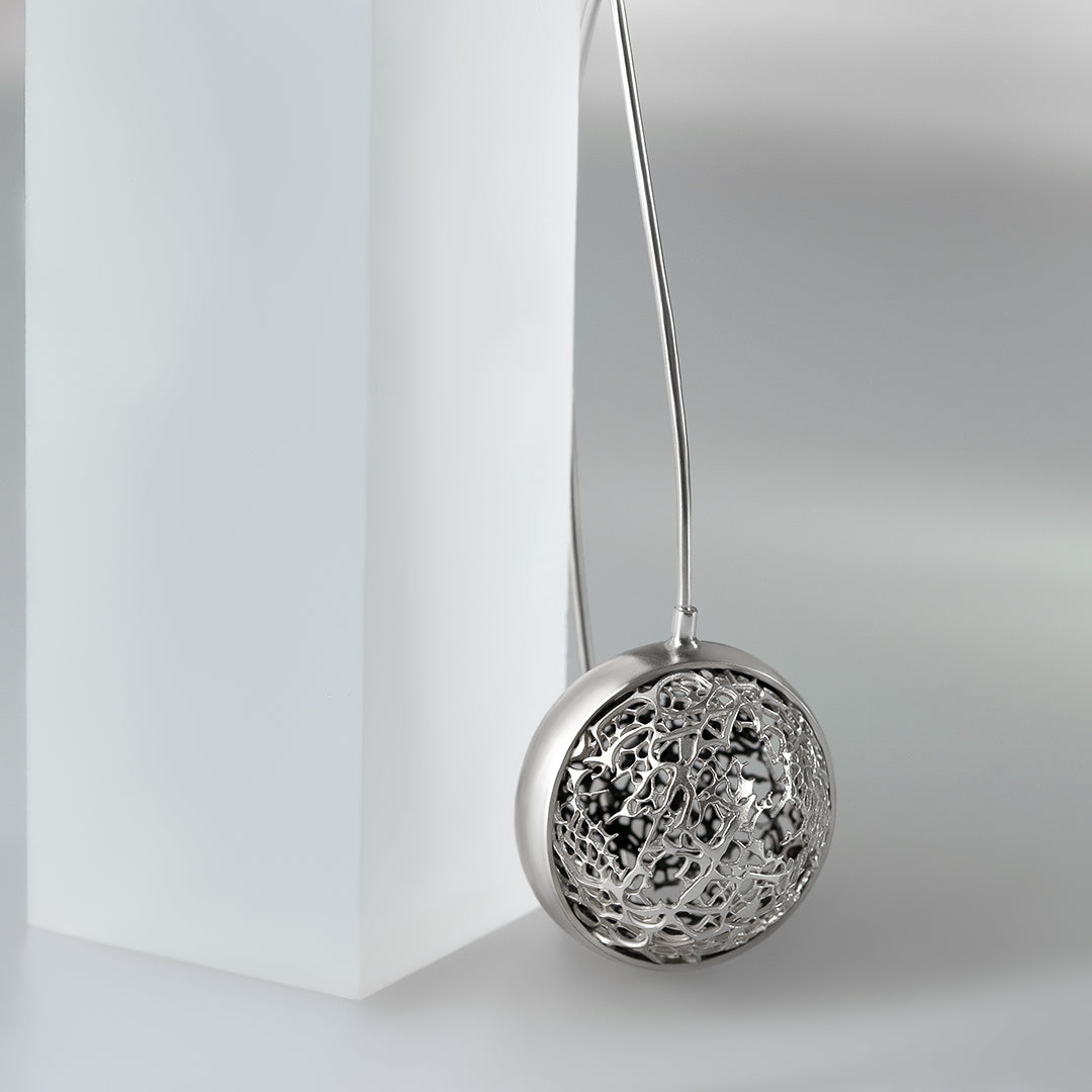 Mimesis earring 6. Materials: you can choose from Sterling silver, 14k or 18k gold (white, yellow or rose).