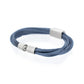 Mimesis bracelet 2. Materials: you can choose from Sterling silver, 14k or 18k gold (white, yellow or rose).  Other materials: String & magnetic closure